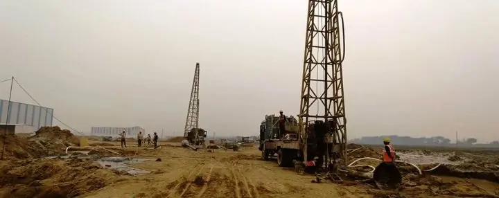 Piling Works in India — Parag Technobuild (PTPL) project